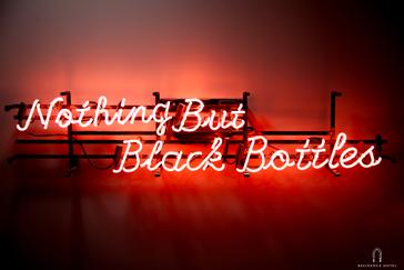 Residence Hotel Galway  | Galway | Nothing But Black Bottles Neon Light